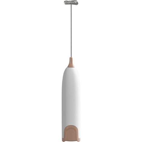 Mousseur à lait électrique, pour un café et un cappuccino onctueux à la perfection, sans piles.