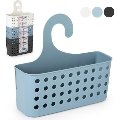 1 Pezzo Cestello Organizzazione Bagno con Gancio Vari Colori (1/2)