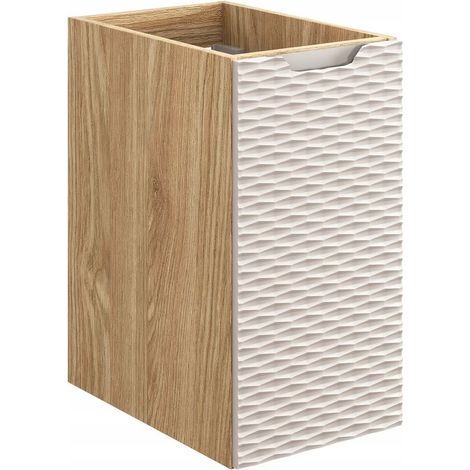 Meuble bas de salle de bain à suspendre OCEAN beige 30 x 57 cm (1/5)