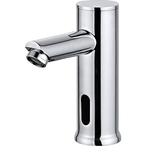 Robinet automatique infrarouge avec capteur – Corps en laiton finition chromée – Utilisation sans contact pour hygiène optimale