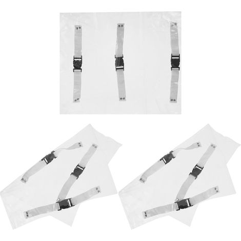 Protège-pied en Pvc Transparent pour Fauteuil Dentaire, Coussin de Protection Multi-fonction 3pcs, Adapté pour Cabinet et Hôpital, Style Simple (1/5)