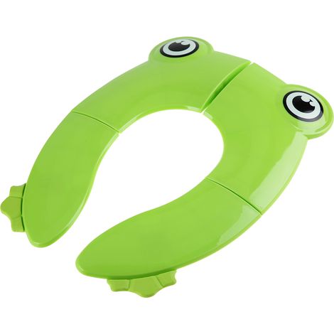 Coussin de toilette pliable pour enfants, portable et idéal pour les voyages, pour l'apprentissage de la propreté des bébés et des tout-petits 1 (1/5)