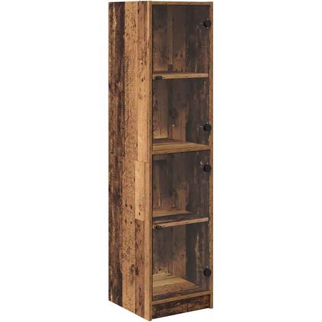 vidaXL  Highboard  Old Wood 35 x 37 x 142 cm Engineered Wood