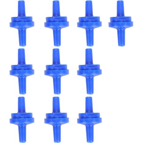 10 Stück Rückschlagventile für Aquarium-Luftpumpen, geeignet für 4-mm-Schläuche, Aquarienzubehör (1/5)