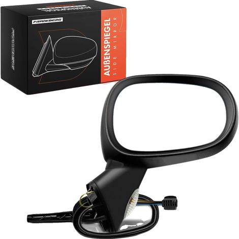 Miroir Extérieur, Fonctionnement Électrique, Compatible avec Renault Modus, Couleur Grise, Type de Miroir Convexe, 9 Contacts de Connecteur (1/5)