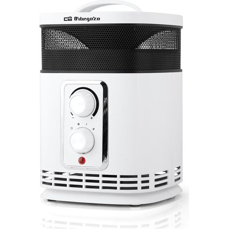 Calefactor eléctrico 1500W elemento calefactor Cerámico ORBEGOZO (1/5)
