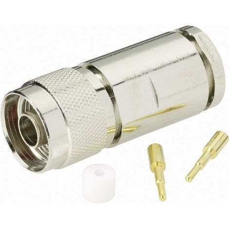 TRU COMPONENTS  1579281 N-Steckverbinder Stecker, gerade  1 St.
