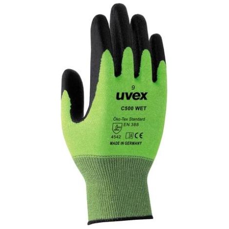 uvex C500 wet 6049210  Schnittschutzhandschuh Größe (Handschuhe): 10 EN 388-4121    1 Paar
