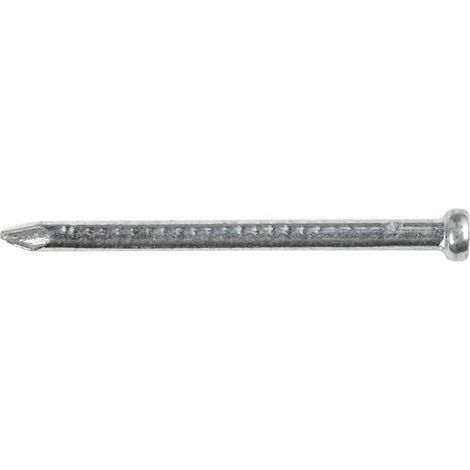 Clous ronds - Creotime - 2000 pièces - 15 x 1 mm - Acier - Gris argent