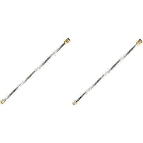 Lot De 2 Rallonges Nettoyeur Haute Pression 1/4 Pouce à Connexion Rapide pour Le Nettoyage La Voiture - (1/5)