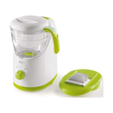 Chicco Easy Meal Dampfgarer 1 Korb/Körbe Freistehend 500 W Grün, Weiß