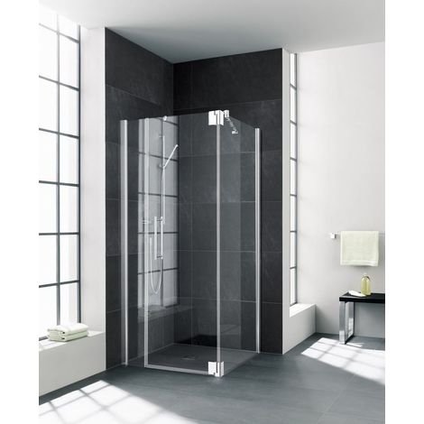 Kermi Porte battante Pasa XP 1FR 1230x 2000 GAK : 1185-1215 SIMG verre trempé transparent (1/4)