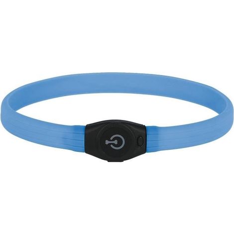 Collier LED - KERBL - Maxi Safe - 65 cm - 10 mm - Bleu (1/4)