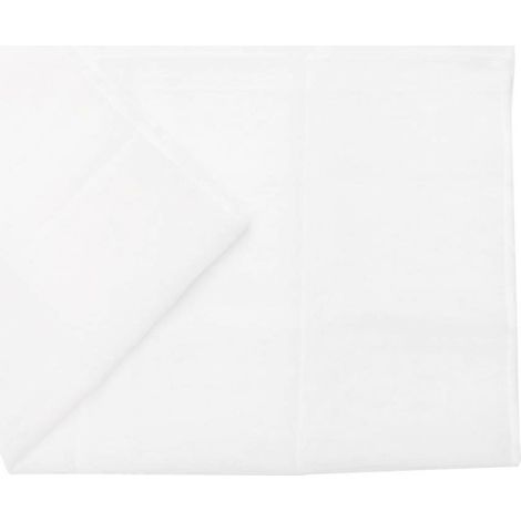 Rideaux en voile de coton et lin brillant, texture fine, pour chambre et salon - 100 x 200 cm (blanc)-200.00X100.00X0.50CM-White (1/3)