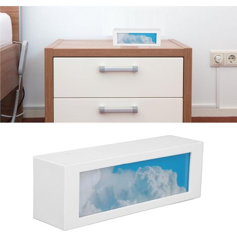 Veilleuse nuage céleste, décoration de chevet pour la chambre, cadeau relaxant et apaisant. (1/5)