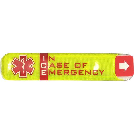 Soporte porta identificación (ICE) para víctimas de accidentes ID10