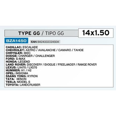 4 Ecrous Antivol 14x150 Type GG - avec 2 Cles - Butzi