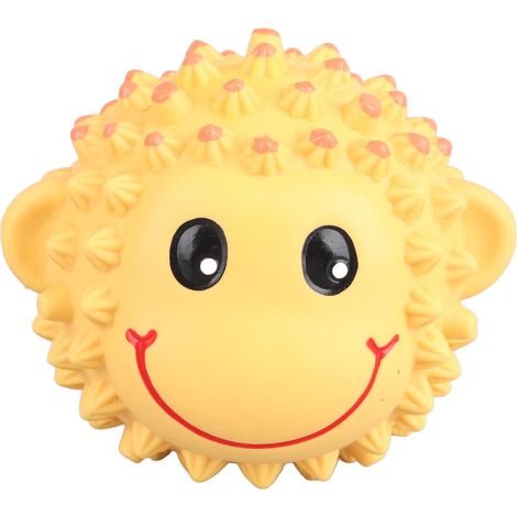 Boule à mâcher pour animaux de compagnie, résistant aux morsures, nettoyage des dents, interactif, forme animale, en Latex, pour chat et chien, jouet à mâcher, taille M (1/5)