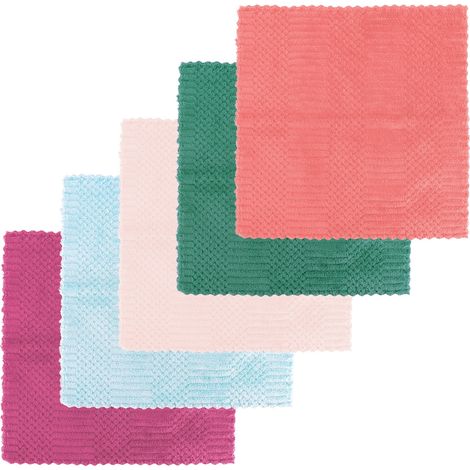 Panni per la pulizia in microfibra Vergionic 30x30 cm, 5 pezzi.