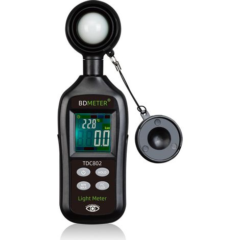 Luxmètre numérique haute précision, appareil portable pour mesure de l’éclairement et de la luminosité, affichage LCD clair, idéal pour professionnels en éclairage, bâtiment, industrie et contrôle qua (1/3)