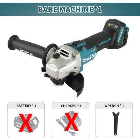 Meuleuse d'Angle Sans Fil 18V Makita DGA404 125mm Brushless LXT - Machine Nue (1/5)