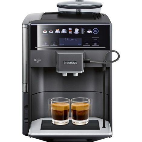 Siemens EQ.6 TE654319RW Freestanding Macchina per caffè espresso completamente automatica 1.7L Nero - Macchina per caffè (Freestanding, Macchina per caffè espresso, 1.7 L, Macinacaffè integrato, 1500 (1/3)