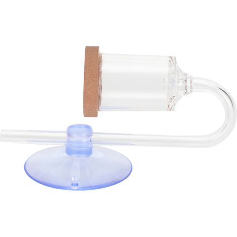 Diffuseur de CO2 pour Aquarium, régulateur de dioxyde de carbone Transparent avec ventouse (1/5)
