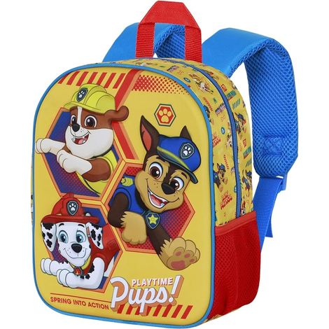 Mochila 3D Patrulla Canina Paw Patrol 31cm