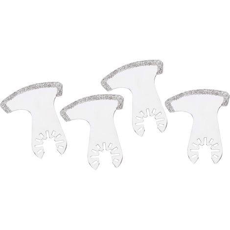 Juego de 4 hojas de sierra en forma de hoz para cortar mármol, compatibles con herramientas Bosch. (1/5)