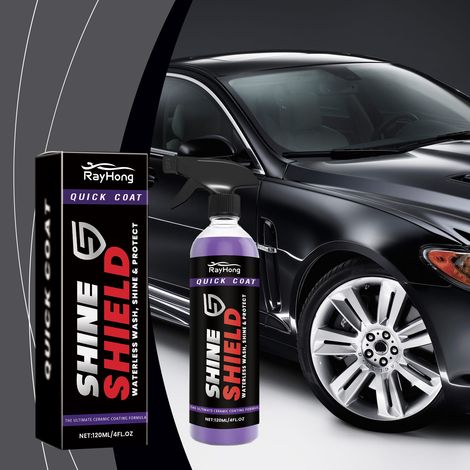 Car coating spray - waterproof, stain-resistant, scratch-resistant, and shine-enhancing convenient, no-wash car spray - 120ml -- BIEMMEDUE (1/5)