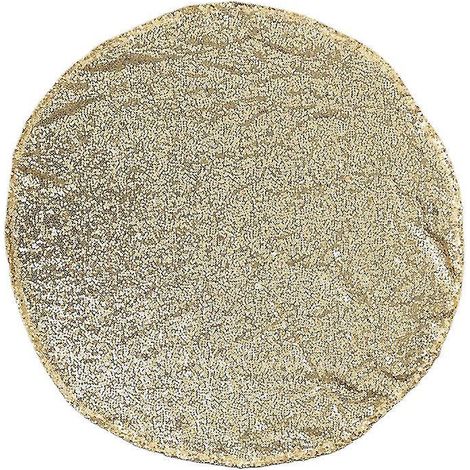 nappe ronde à paillettes (1/3)