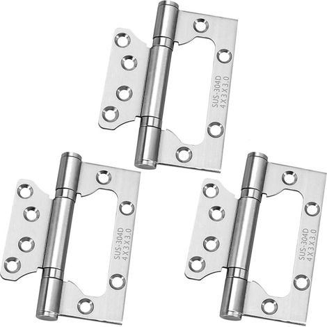 3 Pièces Charnières De Porte Robustes Charnières De Porte À Roulement À Billes En Acier Inoxydable (1/5)