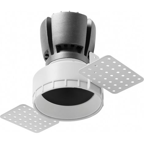 Trimless techo tilt NOK1T LED COB 7W 675lm CRI80 3000K 40º - Blanco