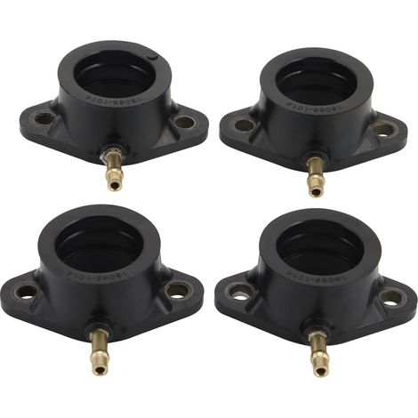 Four-piece intake manifold connection kit for Kawasaki Z400J, KZ400J, Z550C and KZ550D. Original spare part number 16065-1014.--DTEKGAZ (1/5)