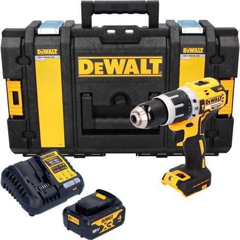 DeWalt DCD 796 M1 Akku Schlagbohrschrauber 18 V 70 Nm Brushless + 1x Akku 4,0 Ah + Ladegerät + Tough Box (1/5)