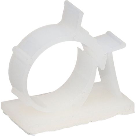 YX-1013 Attache-câble adhésive réglable pour faisceau de câbles (blanc, 100 pièces) (Peut être vendue en lot avec les références 10132203672, 10132203671 et 10132203667) (1/5)