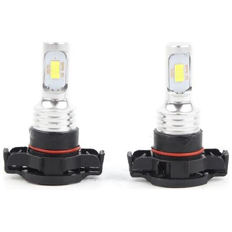 Kit D'ampoules de Phares LED Blanches 80W 6000K, 2 Pièces, Phare Antibrouillard, Lampe de Conduite de Voiture H16/5202. (1/5)