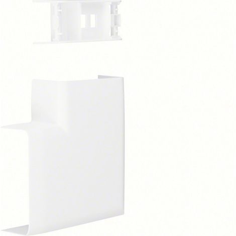 Angle Plat pour Moulure ATHEA 20x50mm Blanc Pure - Hager