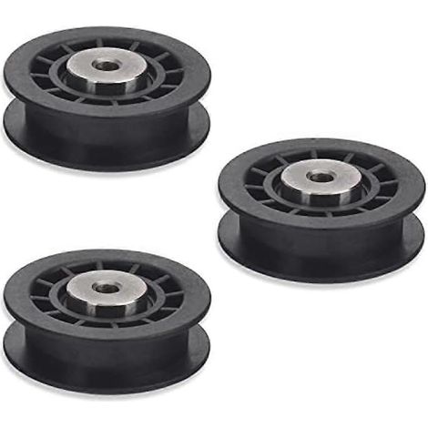 Poulie de renvoi pour tondeuse à gazon (3 pièces) 587973001 pour HU675AWD, HU725AWD, HU700AWD, HU725AWD, remplace 581904001 (1/5)