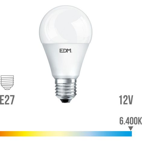 Ampoule Led E27 12v 10w Froide éclairage Led Basse Tension Polyvalent (ac/dc) - Edm (1/3)