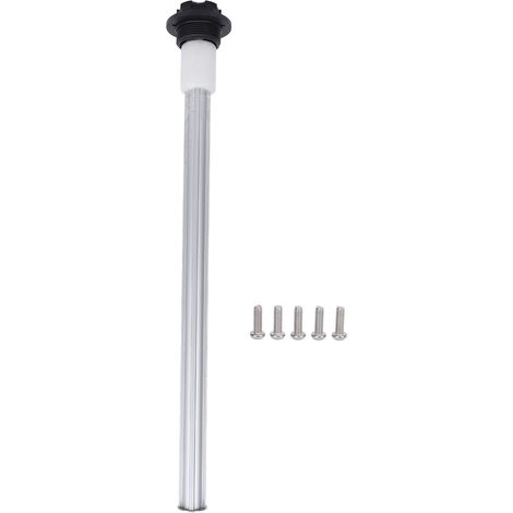 Ortviai Jauge mécanique de niveau d'huile BSP 1 1/2", 500 mm, précision élevée, étanche -40 à 85 °C pour bateaux, camions, quads