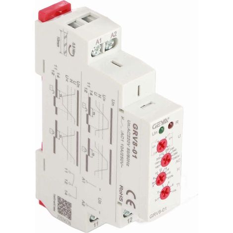 GRV8‐01 Einphasen-Spannungsregelungs-Überspannungsschutzrelais (1)