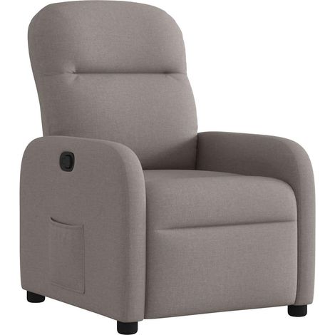 Maison Exclusive - Relaxsessel Taupe Stoff