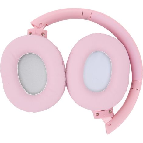 Casque sans fil supra-auriculaire L700 avec prise en charge de carte mémoire et mode LINEIN, Bluetooth, microphone intégré pour téléphone et ordinateur portable, rose (1/5)