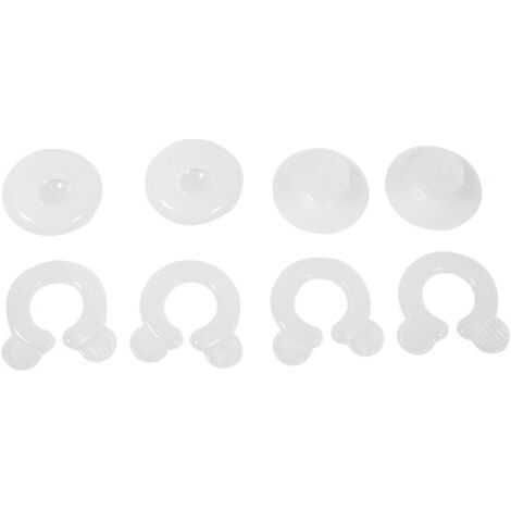 QORVA-4 pièces lit couette housse de couette Clips attaches chambre literie couettes support de fixation pince en plastique