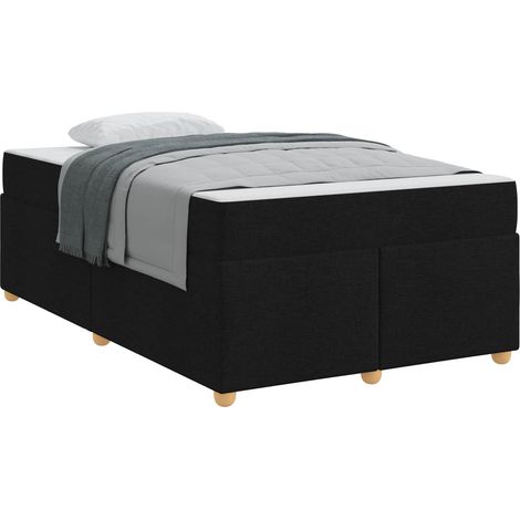 Maison Exclusive - Estructura de cama con colchón Negro 120 x 190 (1/5)
