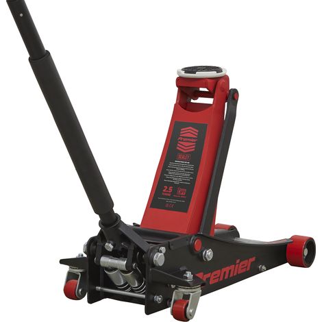 Sealey Trolley Jack 2.5 Tonne Low Profile with Rocket Lift 2501LE