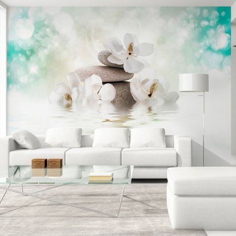 Papier peint paix céleste - 200 x 140 cm (1/4)