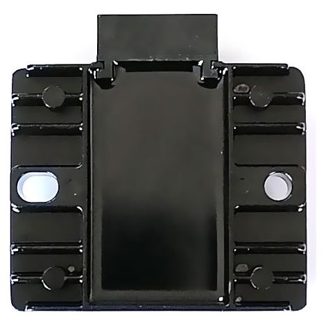 Square housing, voltage regulator/rectifier for Indian motorcycles, 4 pins. (1/4)