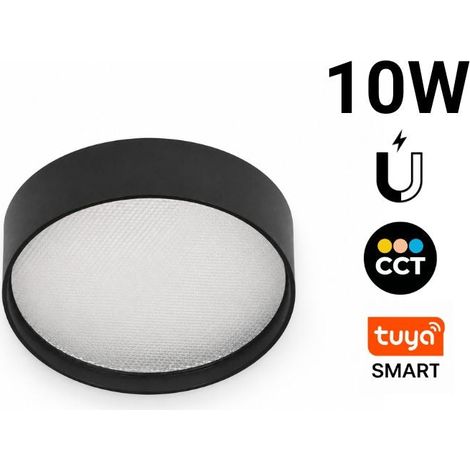 Foco LED "ROUND" Para Carril Magnético -10mm - 10W - CCT +